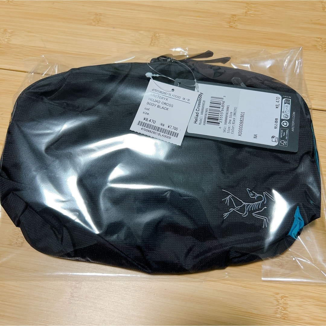 ARC'TERYX - ARC'TERYX ヒリアド6クロスボディバッグ ブラック ARC'TERYX - ARC'TERYX ヒリアド6クロスボディバッグ ブラック