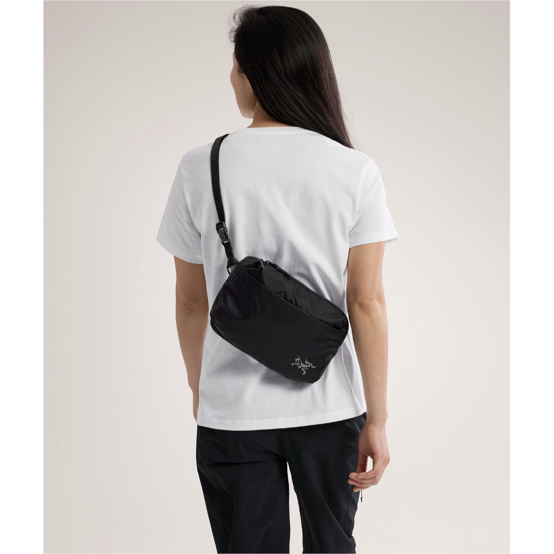 ARC'TERYX - ARC'TERYX ヒリアド6クロスボディバッグ ブラック ARC'TERYX - ARC'TERYX ヒリアド6クロスボディバッグ ブラック