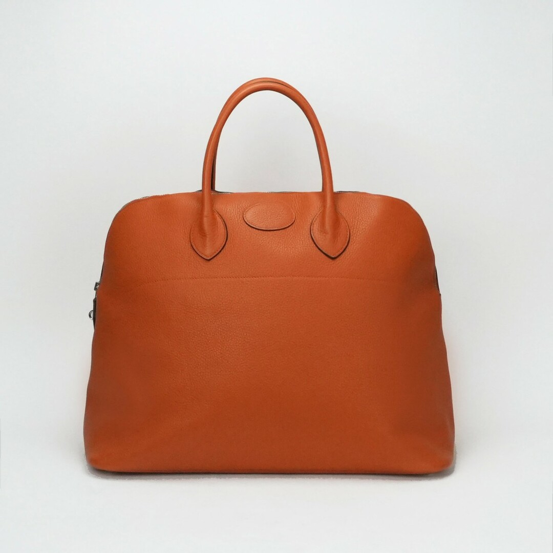 HERMES - エルメス HERMES ボリード45 ボリード 45 バッグ トートバッグ トリヨンクレマンス オレンジ シルバー金具