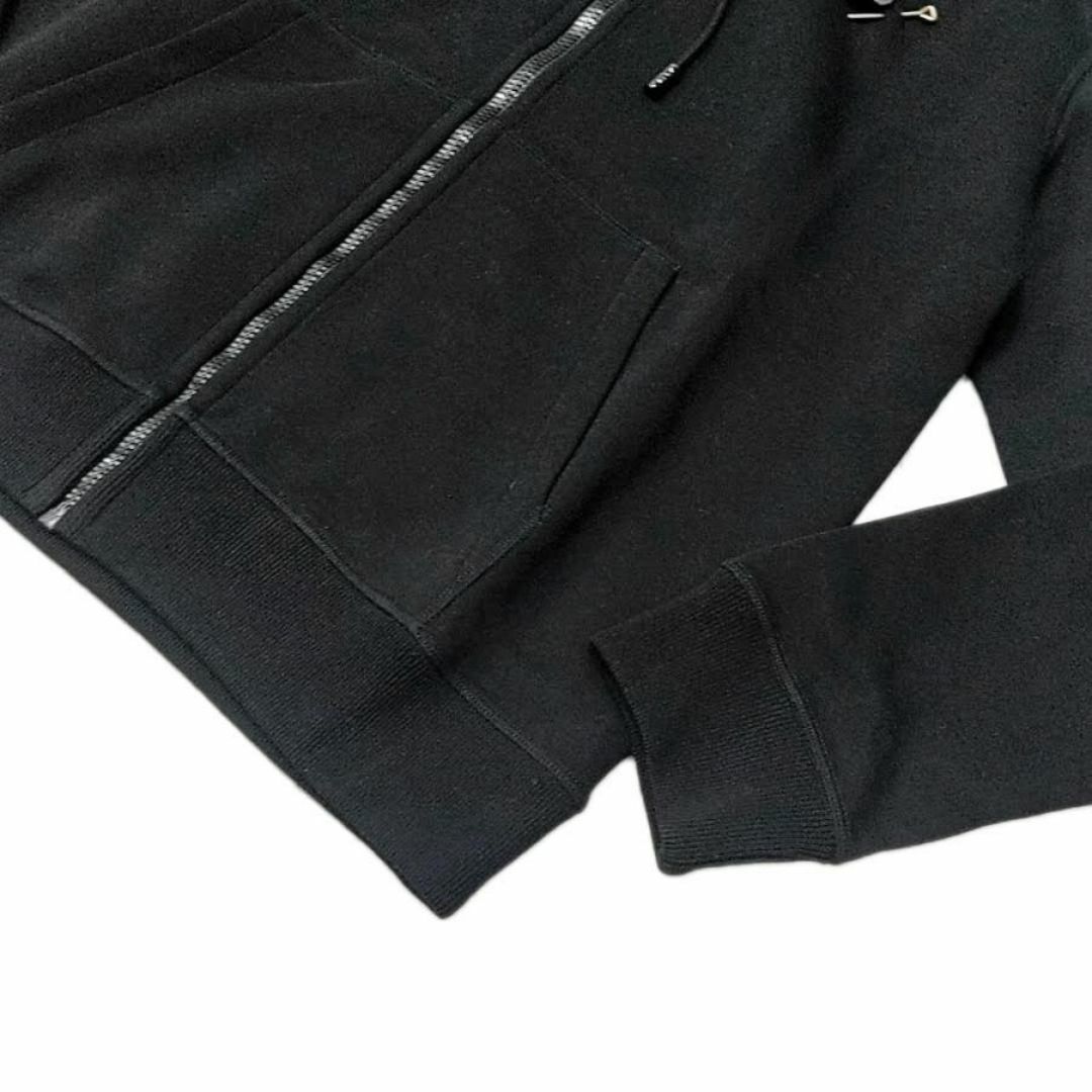 LOUIS VUITTON - 新品 ルイヴィトン ジップアップパーカー L 黒 LOUIS VUITTON - 新品 ルイヴィトン ジップアップパーカー L 黒