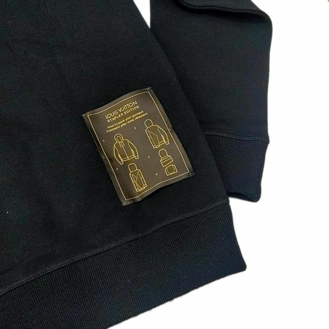 LOUIS VUITTON - 新品 ルイヴィトン ジップアップパーカー L 黒 LOUIS VUITTON - 新品 ルイヴィトン ジップアップパーカー L 黒