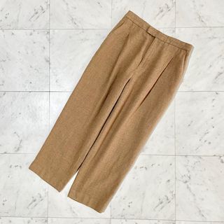 IENA - 完売品 オーガニックウールチェックソフトバギーパンツの IENA - 完売品 オーガニックウールチェックソフトバギーパンツの
