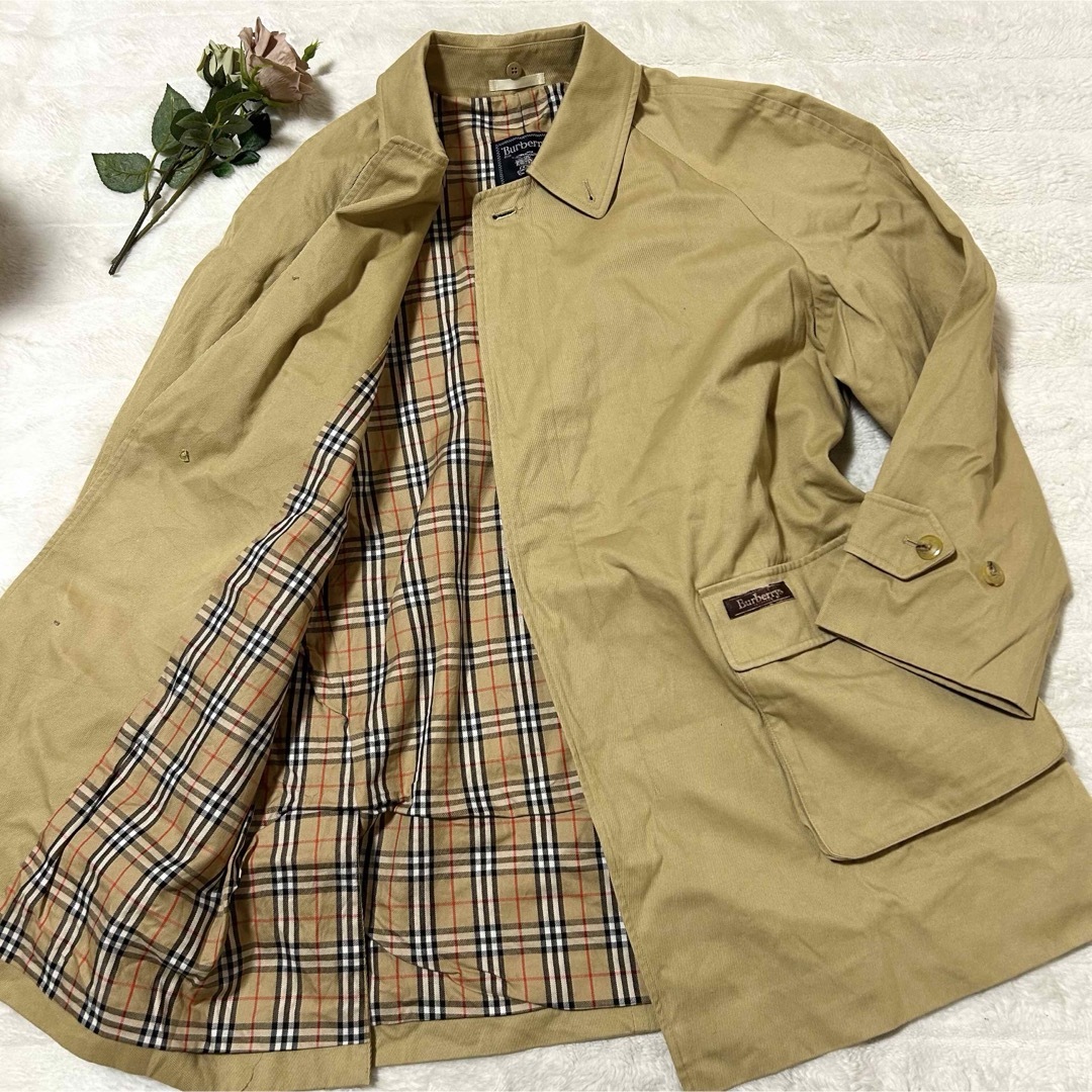 BURBERRY - 90's✨バーバリーズ 裏地 ノバチェック柄 BURBERRY - 90's✨バーバリーズ 裏地 ノバチェック柄