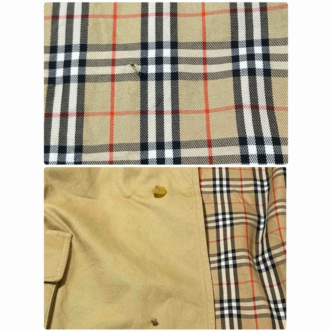 BURBERRY - 90's✨バーバリーズ 裏地 ノバチェック柄 BURBERRY - 90's✨バーバリーズ 裏地 ノバチェック柄