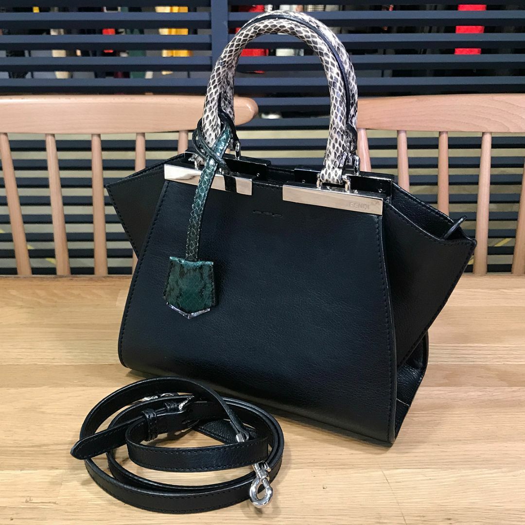 FENDI - 良品 フェンディ プチ ミニ トロワジュール 2WAY FENDI - 良品 フェンディ プチ ミニ トロワジュール 2WAY
