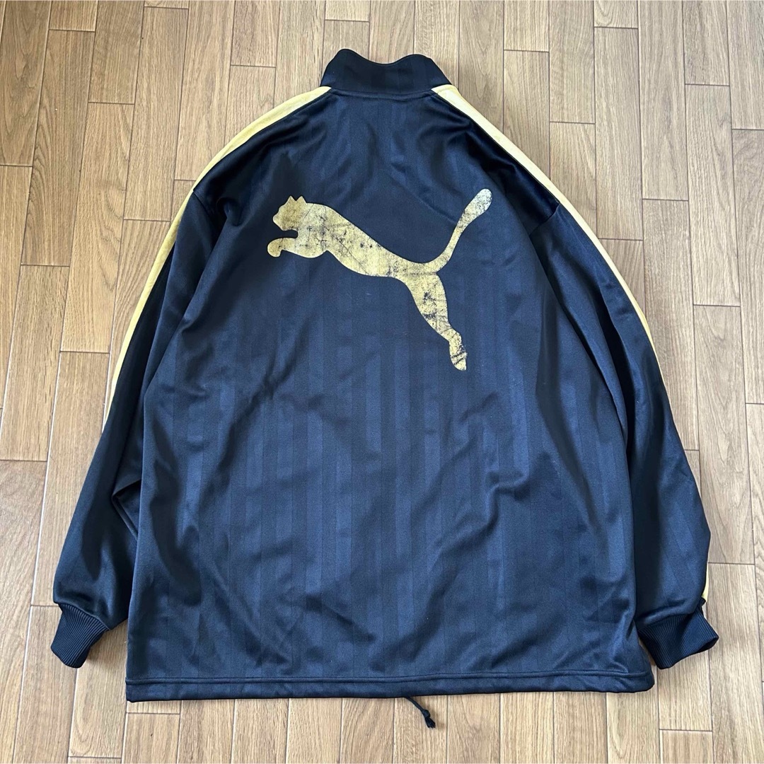 PUMA - 大きいサイズ】プーマ ジャージ トラックジャケット 黒 PUMA - 大きいサイズ】プーマ ジャージ トラックジャケット 黒