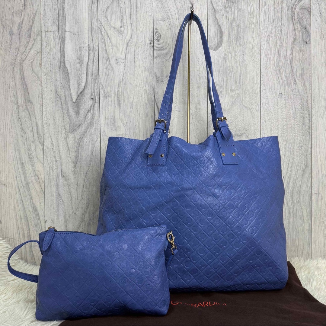 GHERARDINI - 希少♡ポーチ♡A4可♡GHERARDINI ゲラルディーニ GHERARDINI - 希少♡ポーチ♡A4可♡GHERARDINI ゲラルディーニ
