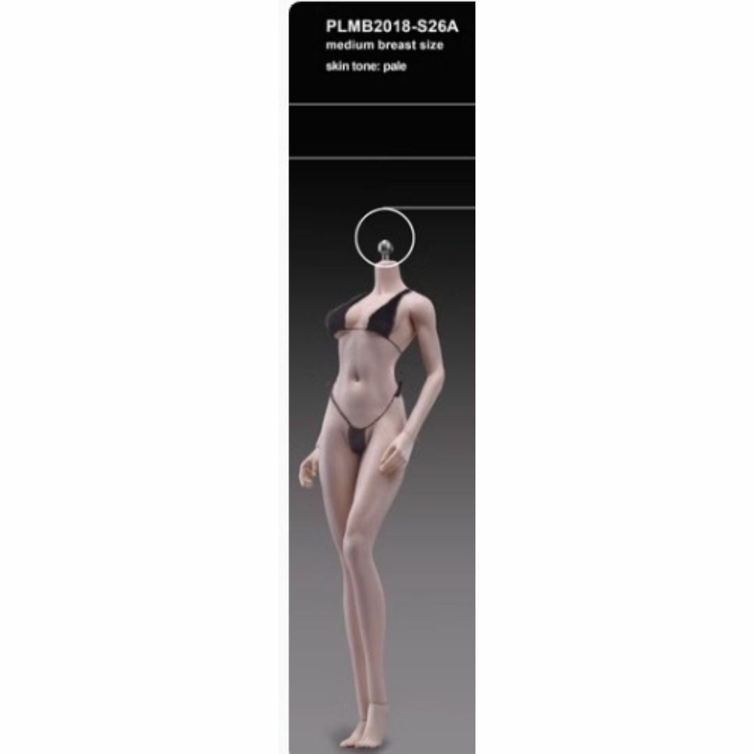 TBLeague 1/6スケール 超柔軟性シームレス 女性 素体 S26A