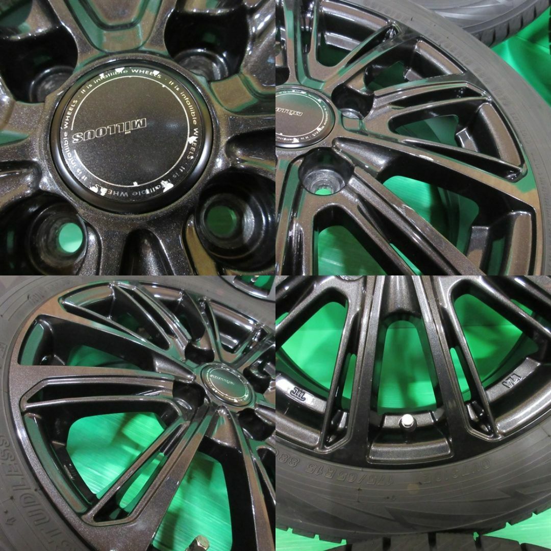 良品 スイフト 175/65R15 バリ山スタッドレス アクア スペイド 良品 スイフト 175/65R15 バリ山スタッドレス アクア スペイド