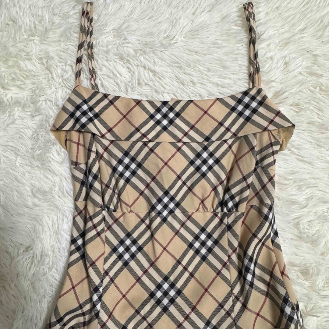 BURBERRY BLUE LABEL - BURBERRY BLUE LABEL ノースリーブ BURBERRY BLUE LABEL - BURBERRY BLUE LABEL ノースリーブ