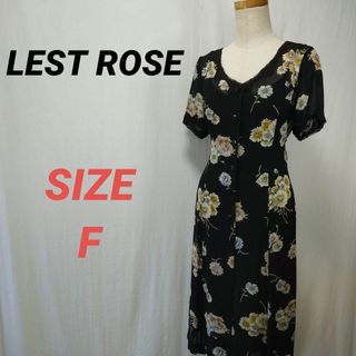 L'EST ROSE - レストローズ☆ワンピース☆花柄の通販 by ゆこ's L'EST ROSE - レストローズ☆ワンピース☆花柄の通販 by ゆこ's
