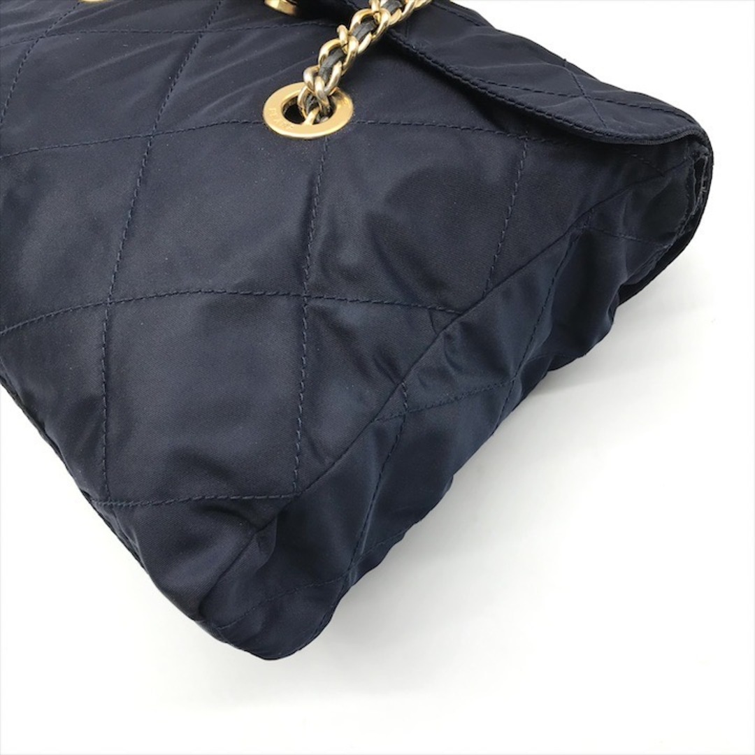PRADA - 良品 PRADA プラダ 三角ロゴ プレート ナイロン PRADA - 良品 PRADA プラダ 三角ロゴ プレート ナイロン