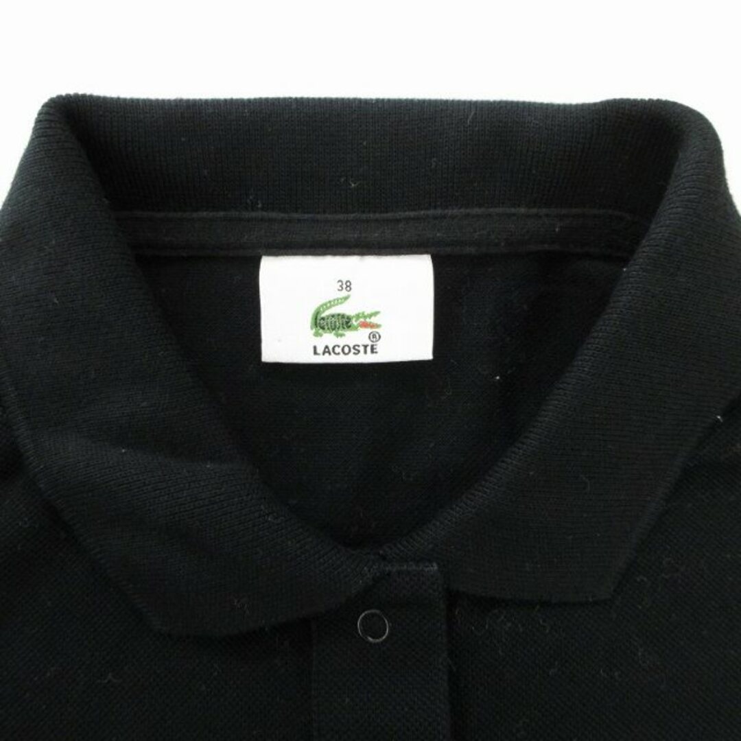 LACOSTE - ラコステ 美品 ポロシャツ ワンピース ロゴ刺繍 ひざ LACOSTE - ラコステ 美品 ポロシャツ ワンピース ロゴ刺繍 ひざ