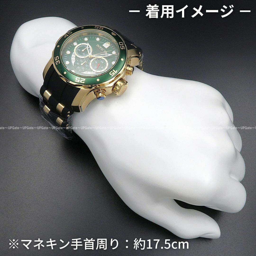 INVICTA - 看板的モデル☆緑金☆クロノグラフ INVICTA Pro Diver INVICTA - 看板的モデル☆緑金☆クロノグラフ INVICTA Pro Diver