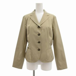 レリアン(leilian)のレリアン Leilian ジャケット シングル シルク混 9 ベージュ /UO(その他)
