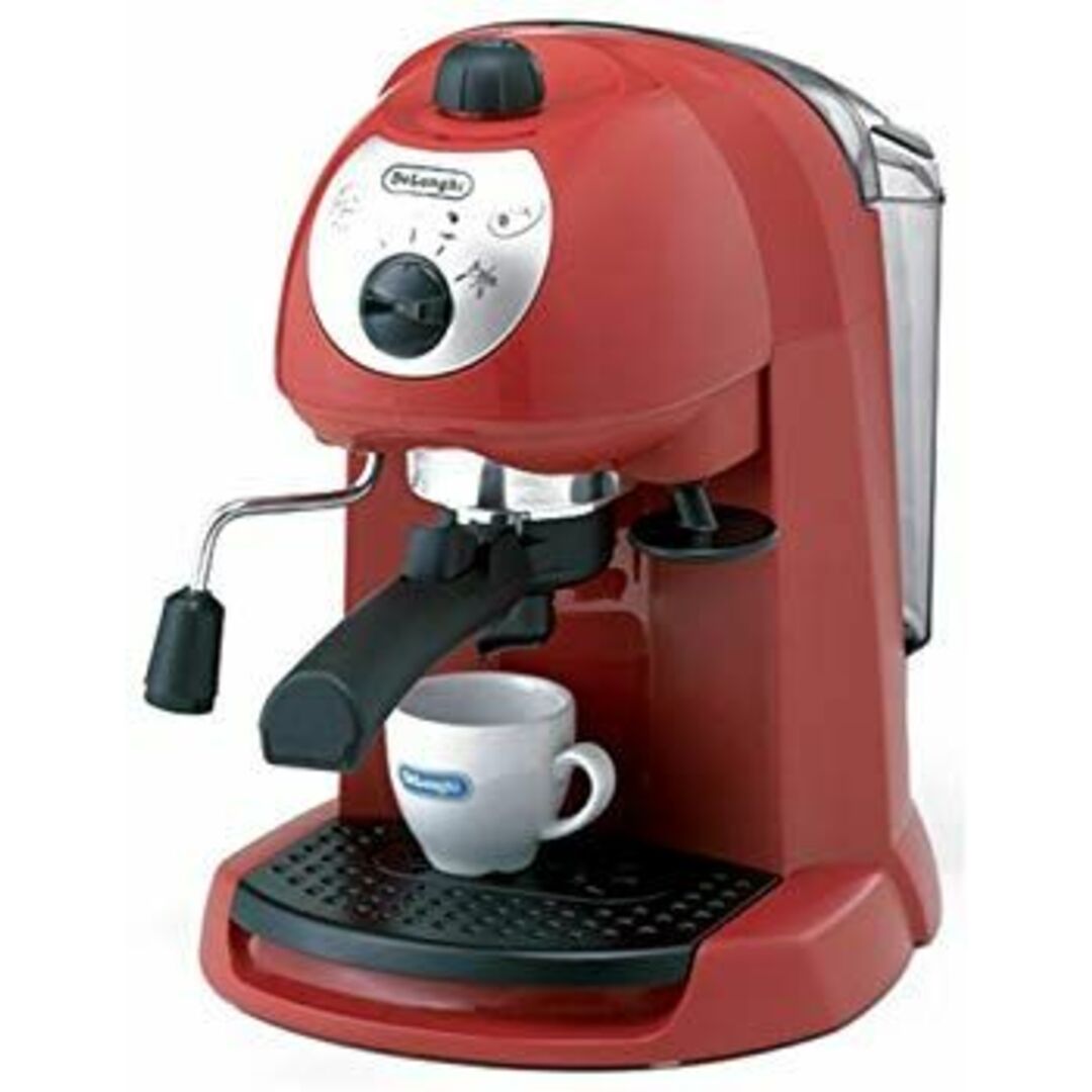 DeLonghi エスプレッソ・カプチーノメーカー レッド EC200N-R DeLonghi エスプレッソ・カプチーノメーカー レッド EC200N-R