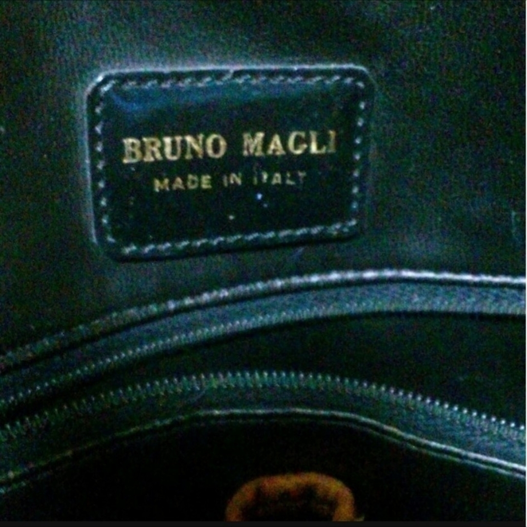 BRUNOMAGLI - BRUNOMAGLI👿ボリード型/本革バッグの通販 by りる BRUNOMAGLI - BRUNOMAGLI👿ボリード型/本革バッグの通販 by りる