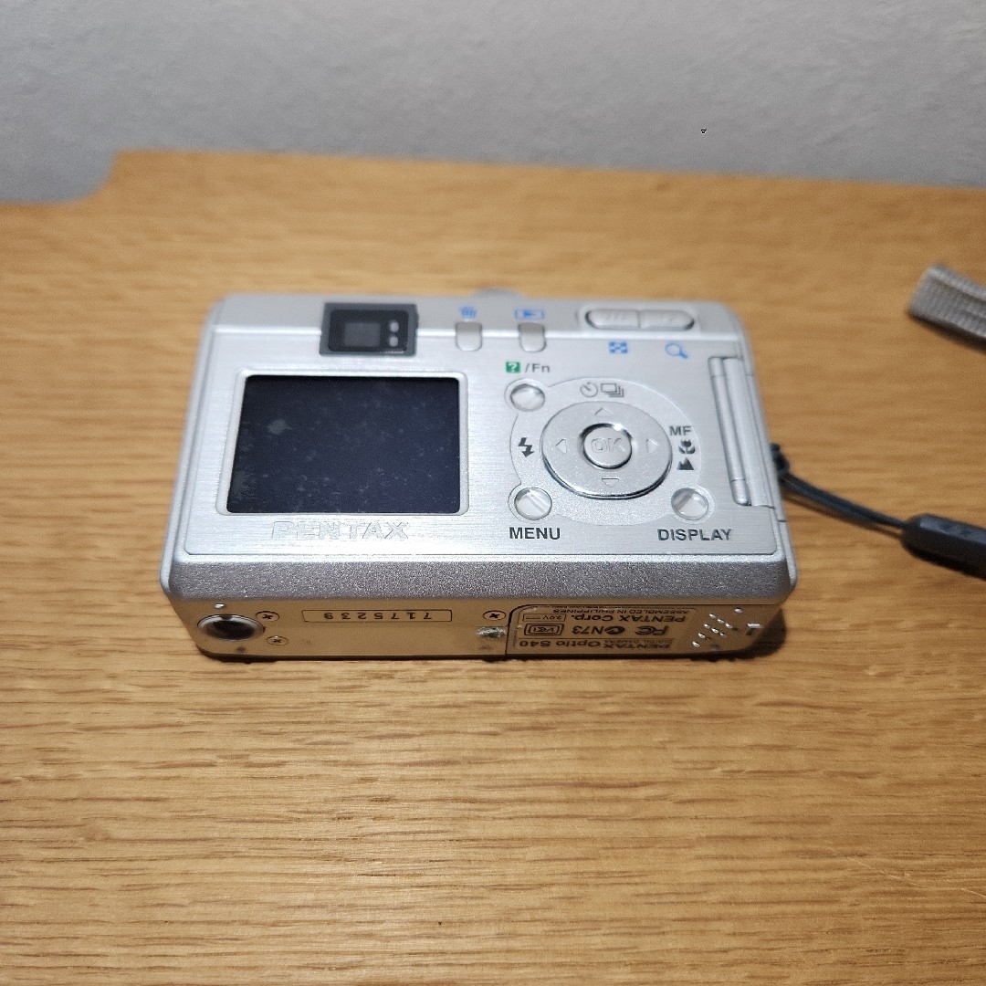 PENTAX - PENTAX Optio S40 シルバーの通販 by ユニカ0303's PENTAX - PENTAX Optio S40 シルバーの通販 by ユニカ0303's