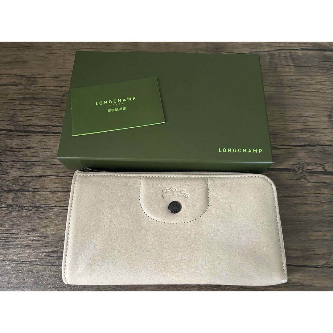 LONGCHAMP - 新品同様ロンシャンL字ファスナー長財布の通販 by LONGCHAMP - 新品同様ロンシャンL字ファスナー長財布の通販 by