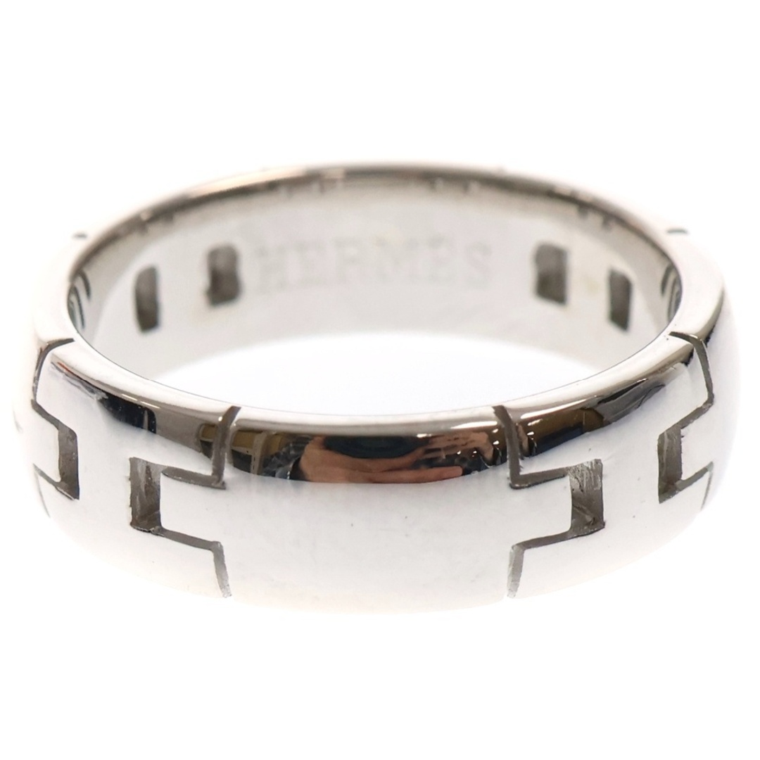 HERMES - HERMES エルメス ヘラクレス リング 750 WG ホワイト HERMES - HERMES エルメス ヘラクレス リング 750 WG ホワイト