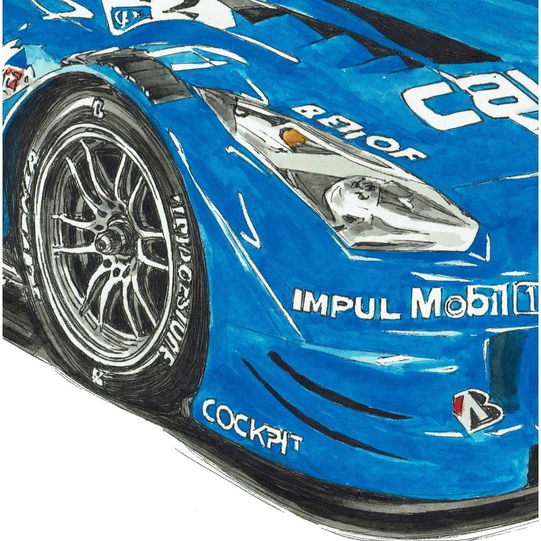 日産 - NC-713 IMPUL GTR/ジャパン限定版画サイン額装作家平右ヱ 日産 - NC-713 IMPUL GTR/ジャパン限定版画サイン額装作家平右ヱ