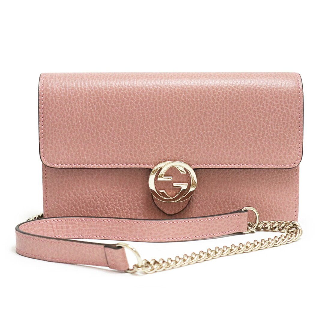 GUCCI - グッチ インターロッキングG チェーンウォレット 長財布 GUCCI - グッチ インターロッキングG チェーンウォレット 長財布