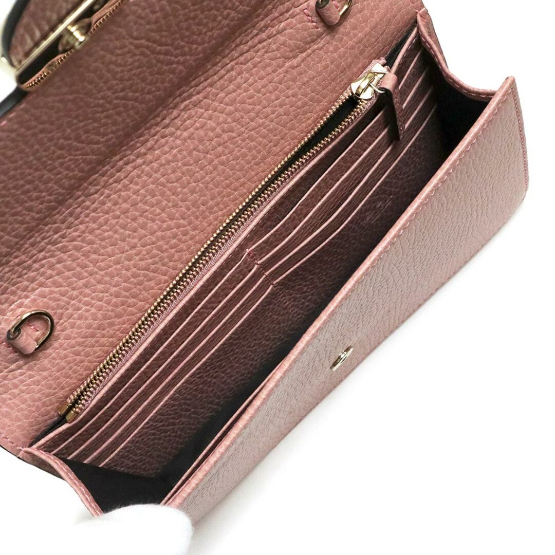 GUCCI - グッチ インターロッキングG チェーンウォレット 長財布 GUCCI - グッチ インターロッキングG チェーンウォレット 長財布