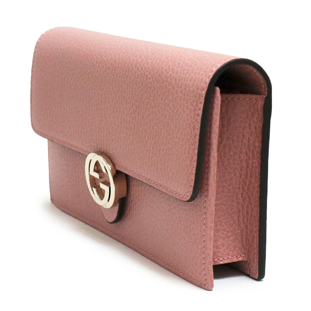GUCCI - グッチ インターロッキングG チェーンウォレット 長財布 GUCCI - グッチ インターロッキングG チェーンウォレット 長財布
