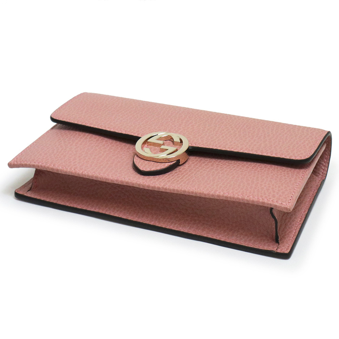 GUCCI - グッチ インターロッキングG チェーンウォレット 長財布 GUCCI - グッチ インターロッキングG チェーンウォレット 長財布