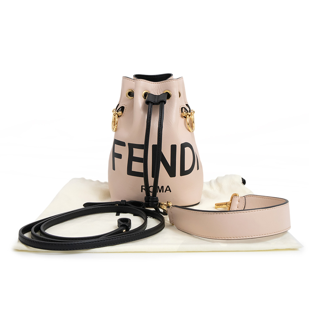 FENDI - フェンディ モン トレゾール ミニ 2Way ショルダー FENDI - フェンディ モン トレゾール ミニ 2Way ショルダー