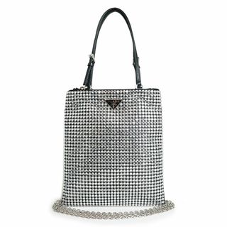PRADA - プラダ トライアングル 三角ロゴプレート 2WAY チェーン PRADA - プラダ トライアングル 三角ロゴプレート 2WAY チェーン