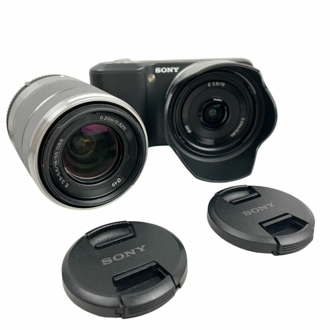 SONY - ○SONY○ α NEX-3D デジタル一眼カメラ ダブルレンズ SONY - ○SONY○ α NEX-3D デジタル一眼カメラ ダブルレンズ