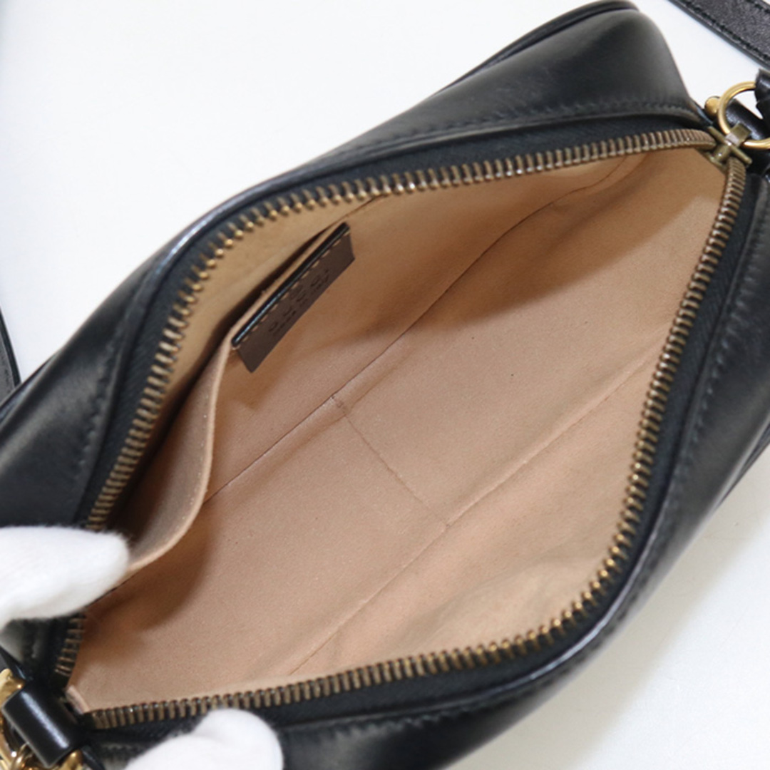 GUCCI - グッチ ミニ カメラバッグ GGマーモント 448065 GUCCI - グッチ ミニ カメラバッグ GGマーモント 448065