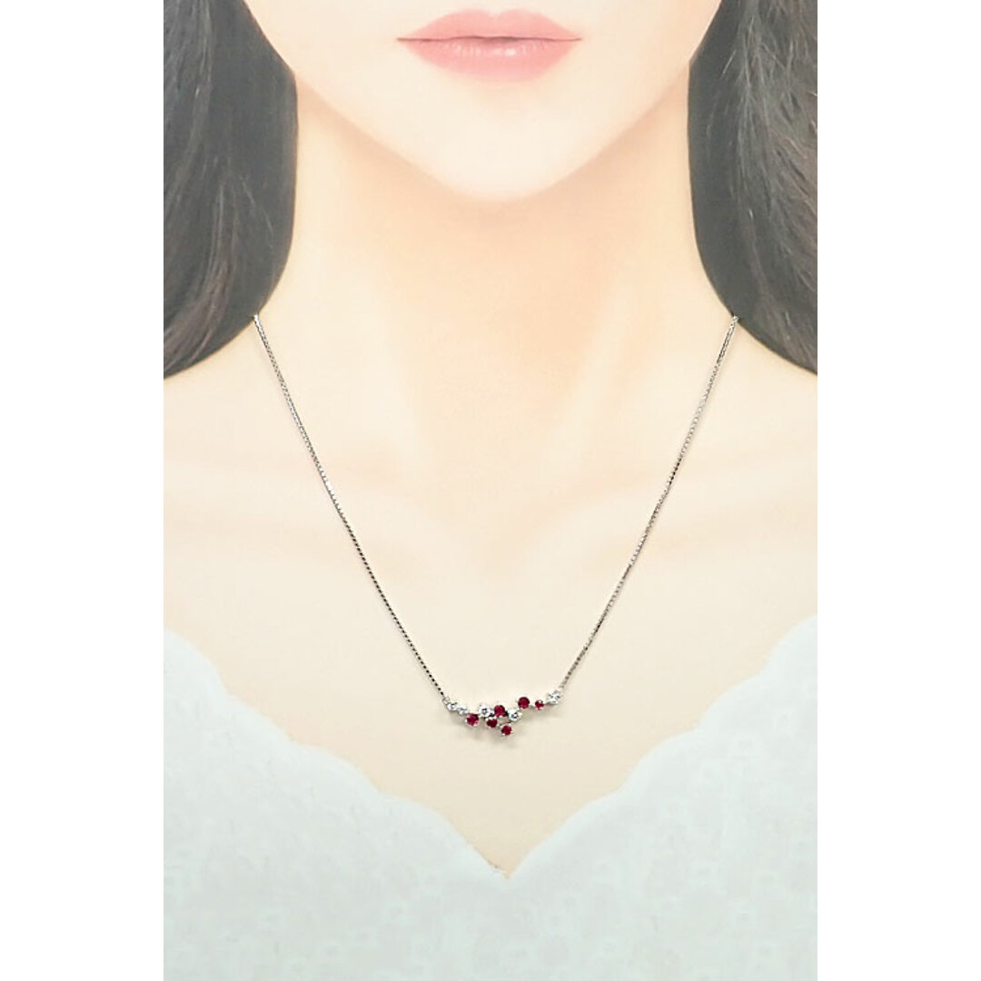 TASAKI - タサキ 田崎真珠 ルビー ネックレス ダイヤモンド TASAKI - タサキ 田崎真珠 ルビー ネックレス ダイヤモンド