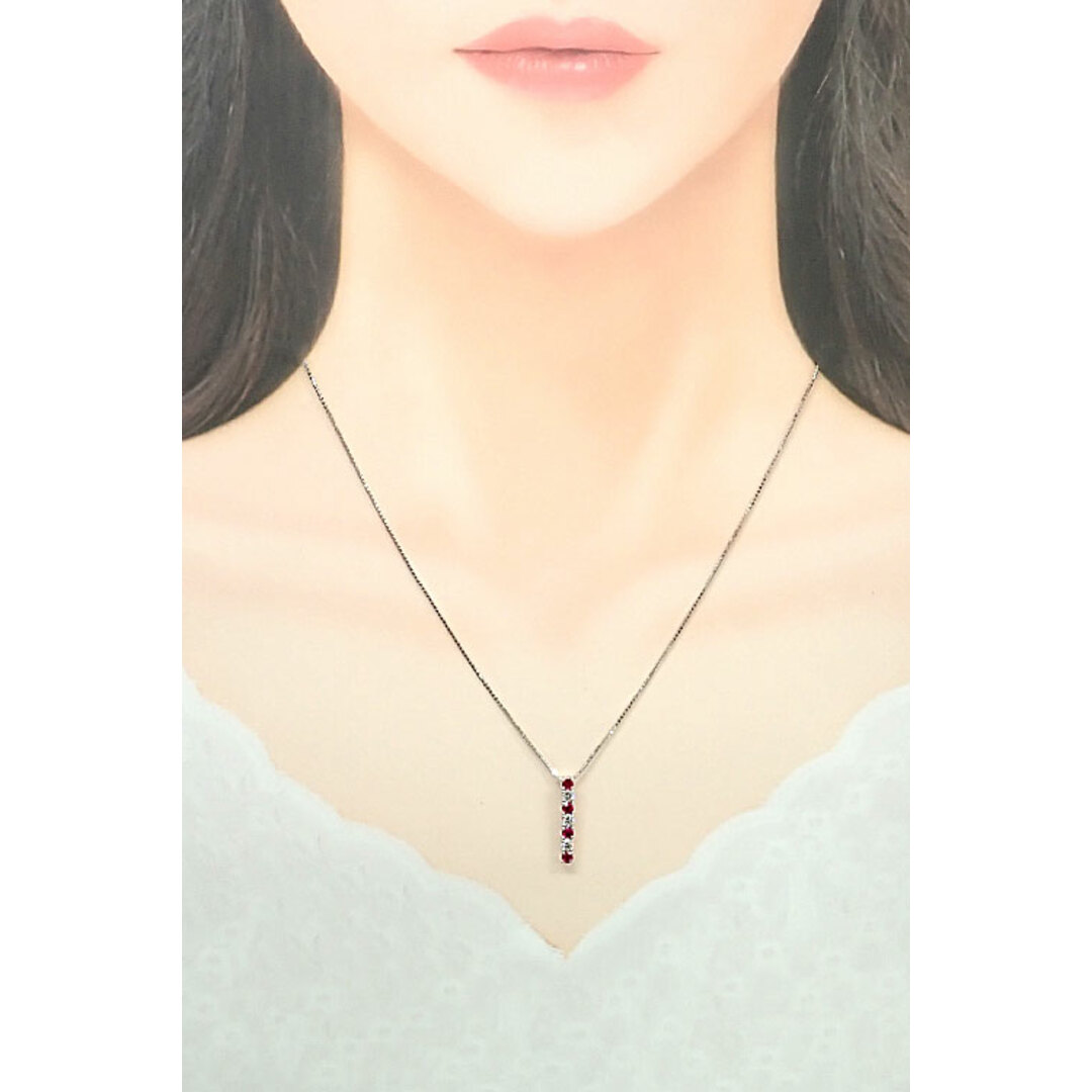 TASAKI - タサキ 田崎真珠 ルビー ネックレス ダイヤモンド TASAKI - タサキ 田崎真珠 ルビー ネックレス ダイヤモンド