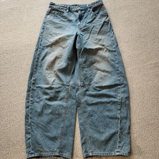 タグ付き、早い者勝ち】alexander wang ホワイト デニム タグ付き、早い者勝ち】alexander wang ホワイト デニム