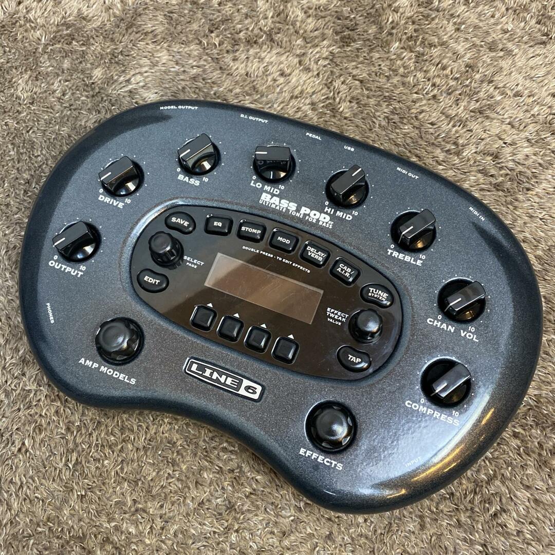 【尾張小牧店】【楽器】 中古 LINE 6 | ラインシックス エフェクター BASS POD 【472】 楽器のレコーディング/PA機器(エフェクター)の商品写真