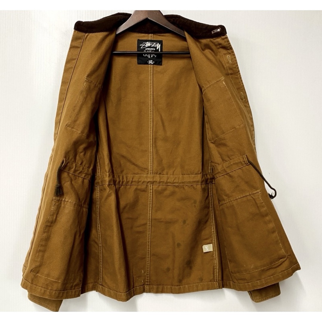 STUSSY - STUSSY AUTHENTIC GEAR ダックハンティングジャケット STUSSY - STUSSY AUTHENTIC GEAR ダックハンティングジャケット