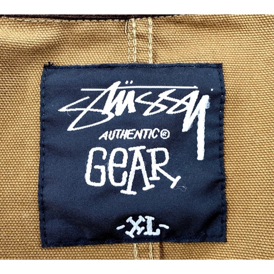 STUSSY - STUSSY AUTHENTIC GEAR ダックハンティングジャケット STUSSY - STUSSY AUTHENTIC GEAR ダックハンティングジャケット