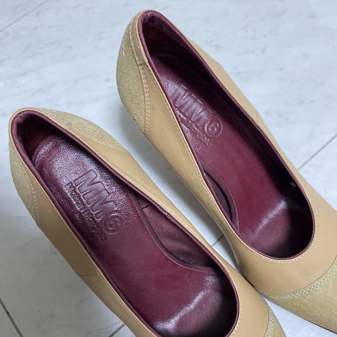 MM6 - 定価8.4万 MM6 Maison Margiela マルジェラ パンプス 37の MM6 - 定価8.4万 MM6 Maison Margiela マルジェラ パンプス 37の