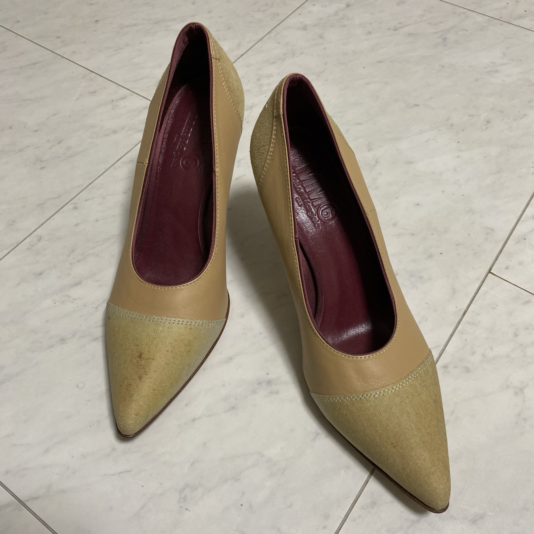 MM6 - 定価8.4万 MM6 Maison Margiela マルジェラ パンプス 37の MM6 - 定価8.4万 MM6 Maison Margiela マルジェラ パンプス 37の