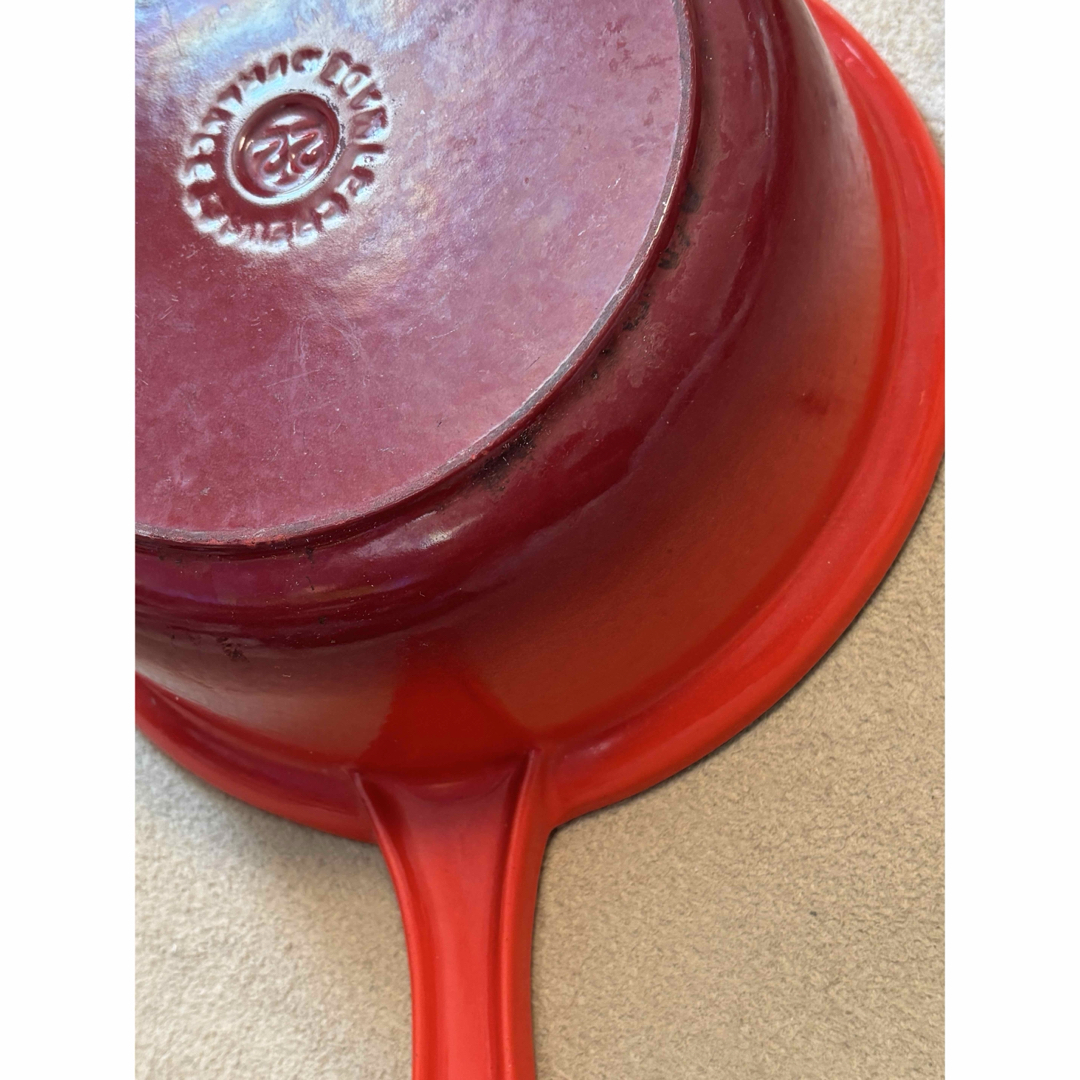LE CREUSET - 廃盤 ル・クルーゼ クラシック片手鍋 フライパン LE CREUSET - 廃盤 ル・クルーゼ クラシック片手鍋 フライパン