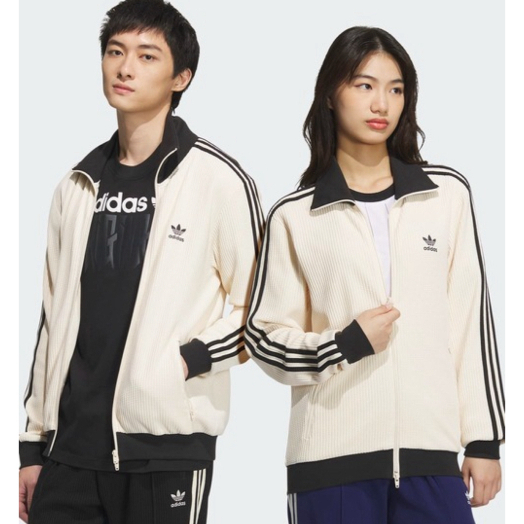 adidas Originals - adidas トラックジャケット ワッフルの通販 adidas Originals - adidas トラックジャケット ワッフルの通販