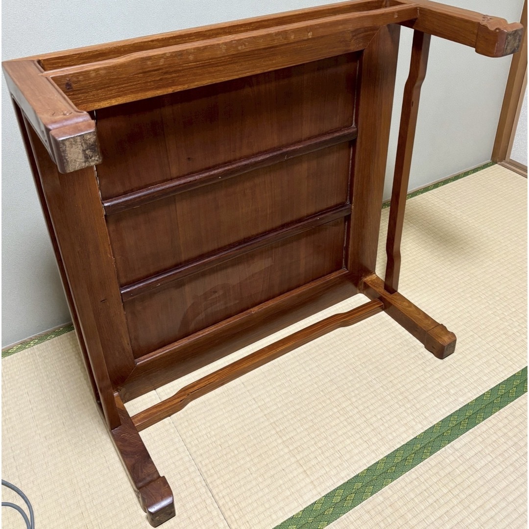 テーブル 昭和レトロ アンティーク 古家具 無垢材 欅材 大型座卓 テーブル 昭和レトロ アンティーク 古家具 無垢材 欅材 大型座卓