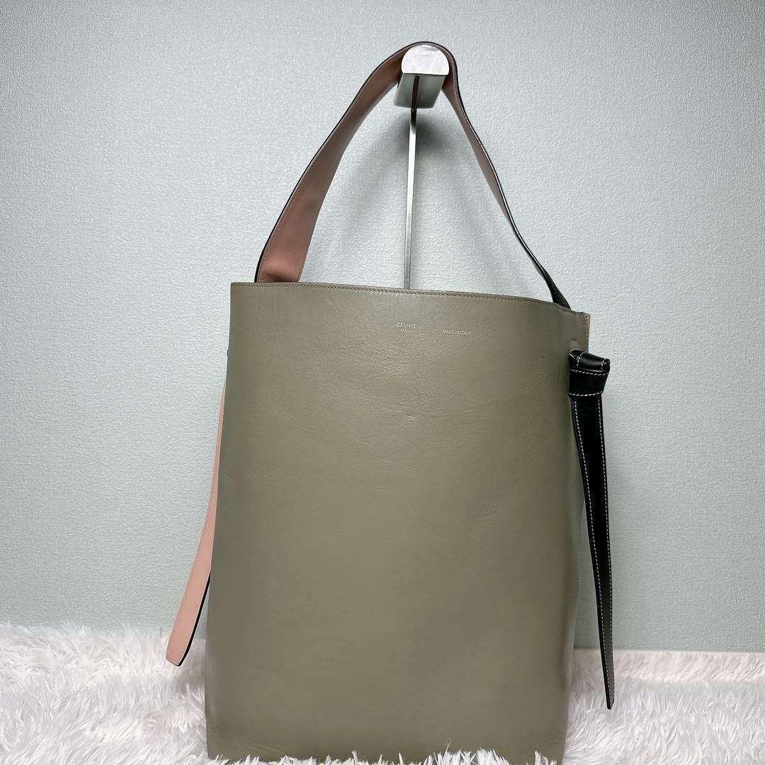 CELINE - 美品✨CELINE ツイステッド カバ レザー マルチカラー CELINE - 美品✨CELINE ツイステッド カバ レザー マルチカラー