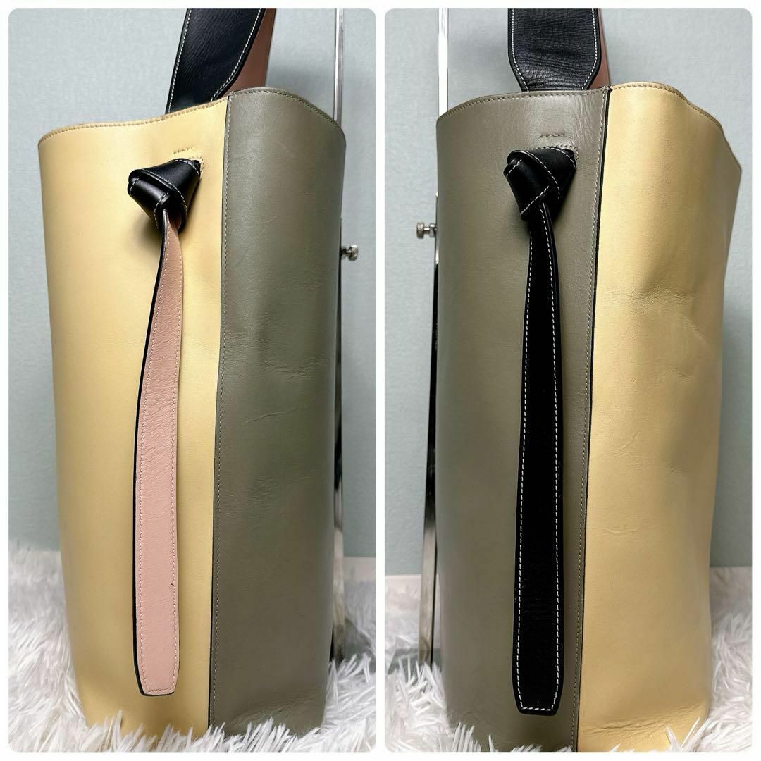 CELINE - 美品✨CELINE ツイステッド カバ レザー マルチカラー CELINE - 美品✨CELINE ツイステッド カバ レザー マルチカラー