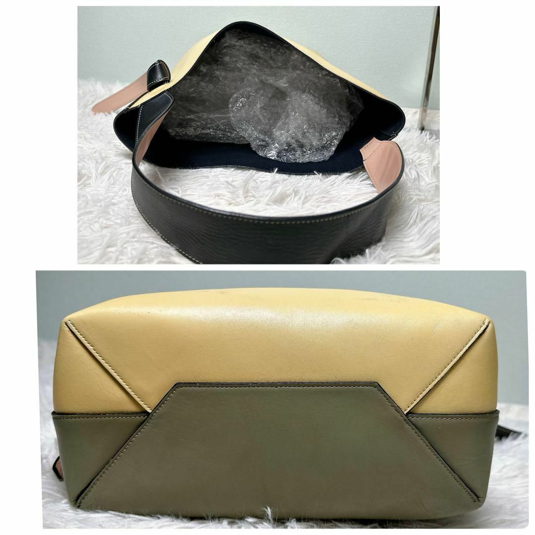 CELINE - 美品✨CELINE ツイステッド カバ レザー マルチカラー CELINE - 美品✨CELINE ツイステッド カバ レザー マルチカラー