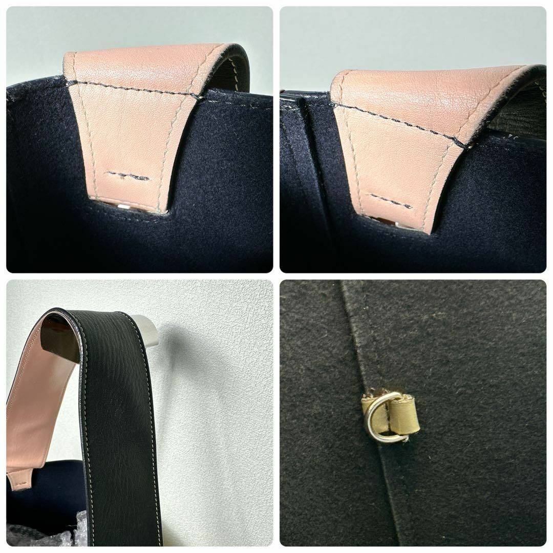 CELINE - 美品✨CELINE ツイステッド カバ レザー マルチカラー CELINE - 美品✨CELINE ツイステッド カバ レザー マルチカラー