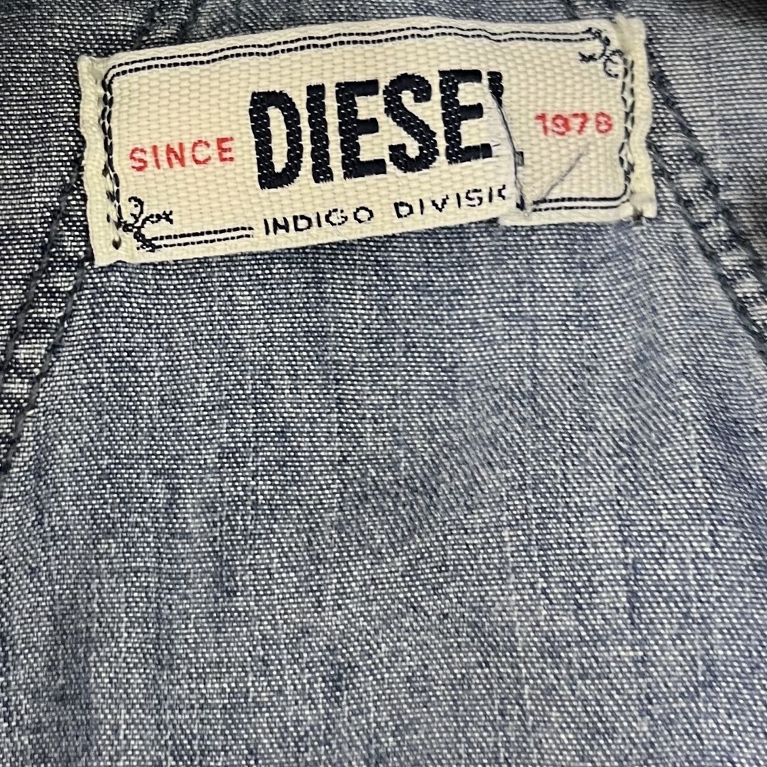 DIESEL - DIESEL ディーゼル デニム シャツ ロング ワンピース DIESEL - DIESEL ディーゼル デニム シャツ ロング ワンピース