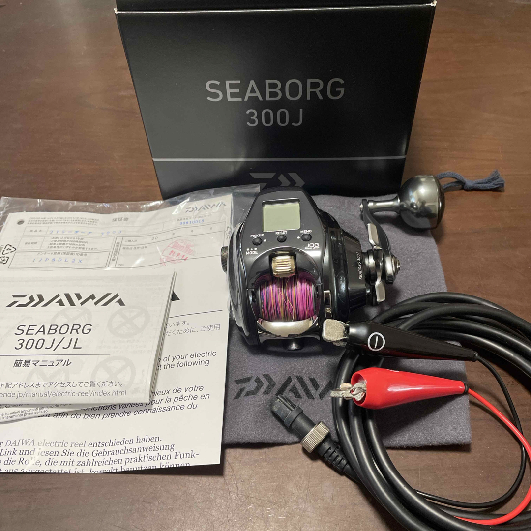 DAIWA - ダイワ 電動リール シーボーグ 300J 2021年モデル 右巻 DAIWA - ダイワ 電動リール シーボーグ 300J 2021年モデル 右巻